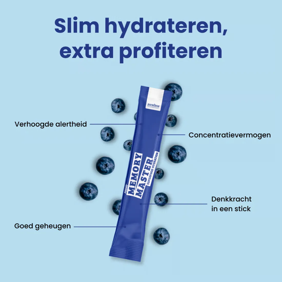 Purasana Hydration Superfoods Memory Master (45 gr) - image 4