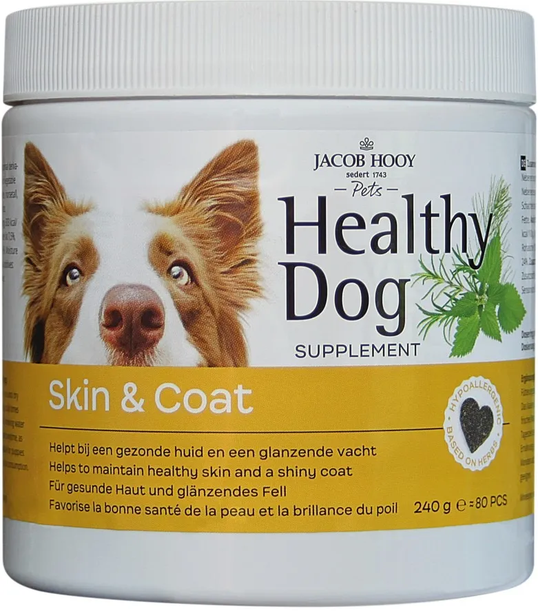 jacob Hooy Healthy Dog Skin&Coat (80 stuks)