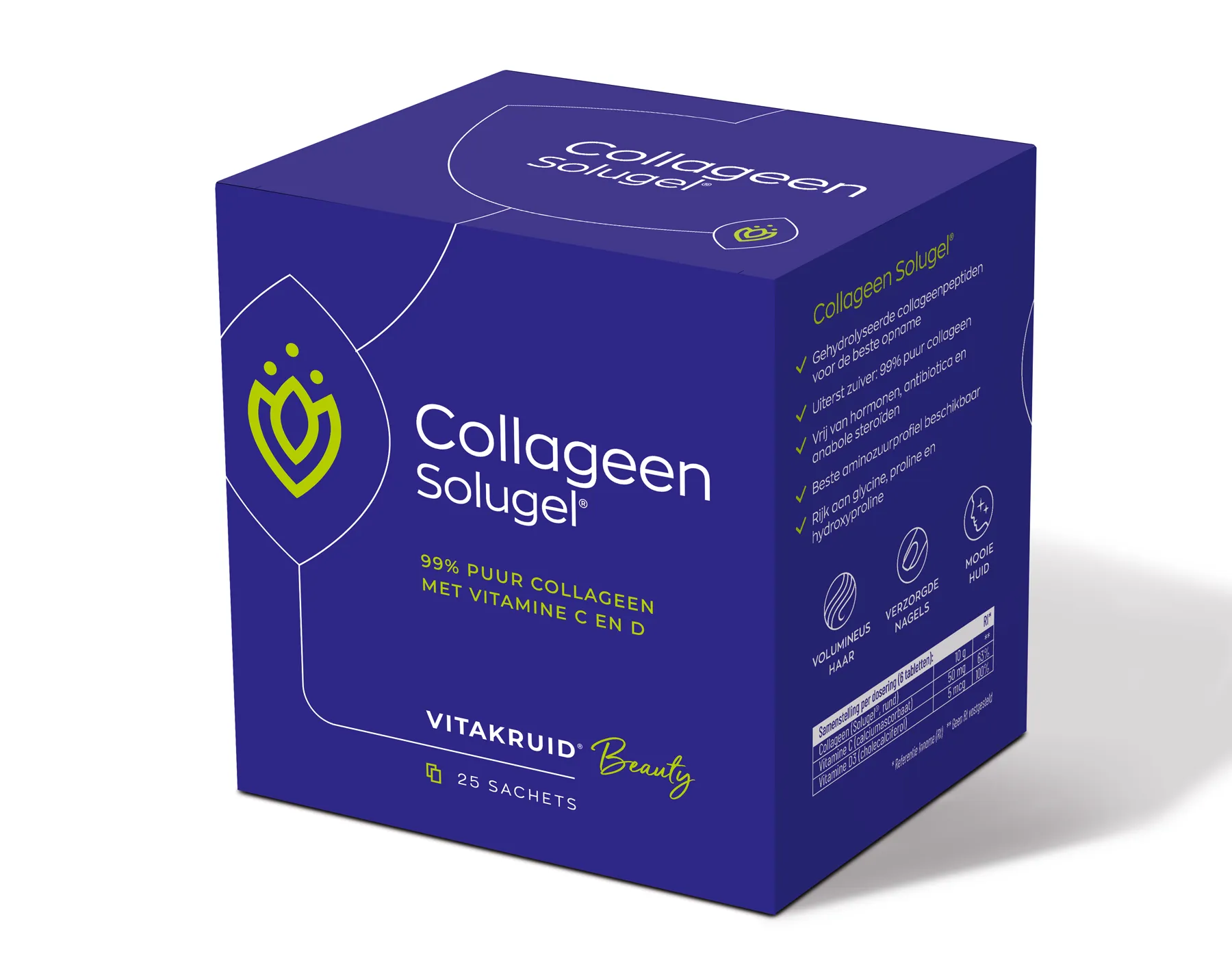 Vitakruid Collageen Solugel (25 zakjes)