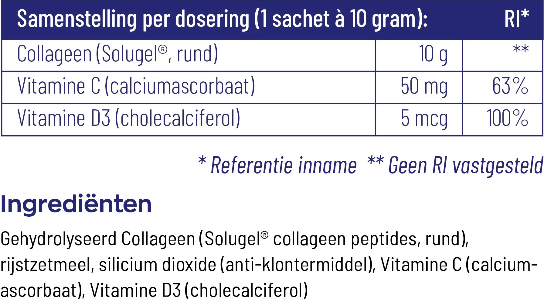 Vitakruid Collageen Solugel (25 zakjes) - image 3