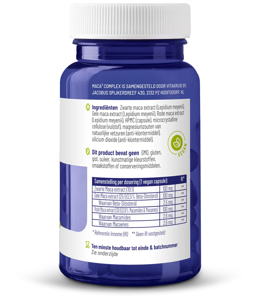 Vitakruid Maca Complex (90 vega capsules) - image 2