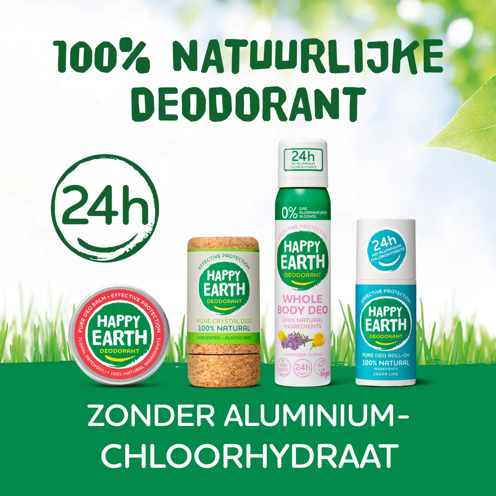 Happy Earth Deobodyspray Lavendel (100 ml) - image 3