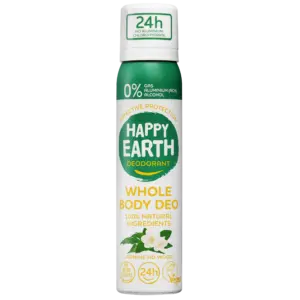 Happy Earth Whole Body Deo Spray Jasmine Ho Wood (100 ml)