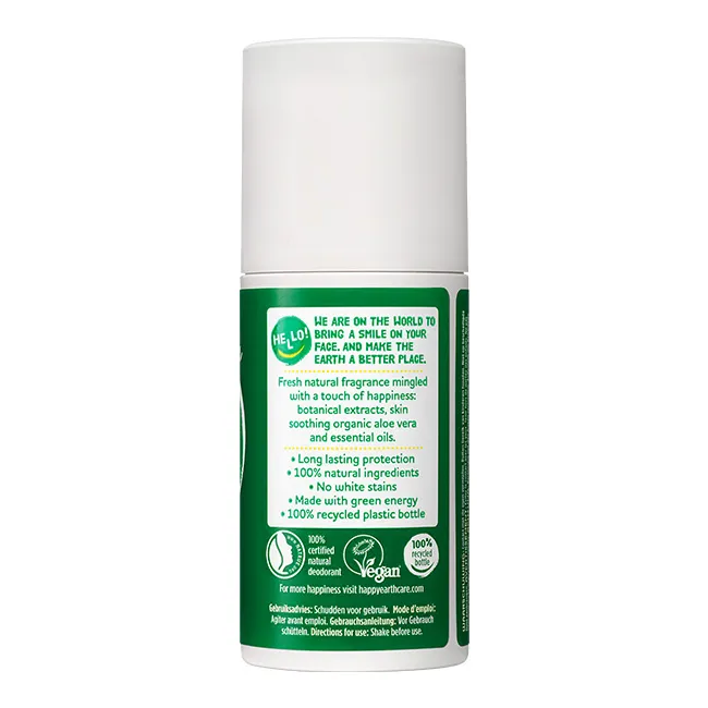 Happy Earth 100% Natural Deo Roll-on Bergamot Cedarwood (75 ml) - image 7
