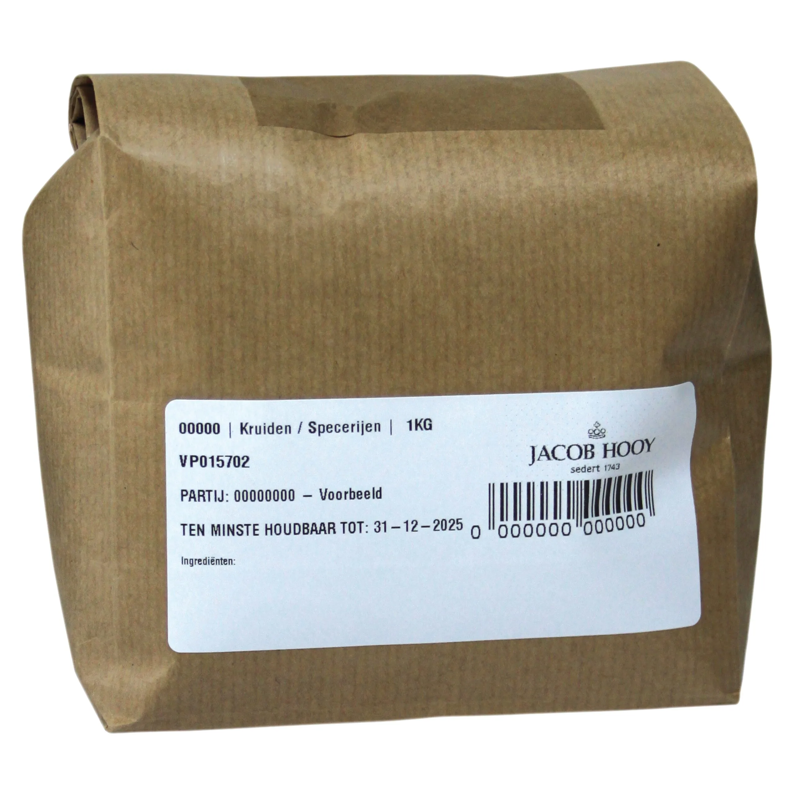 Jacob Hooygriekse Bergthee Gesneden (1000 gr)