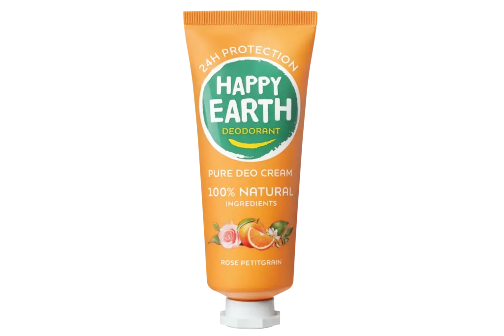 Happy Earth Pure Deodorantcreme Rose (40 ml)