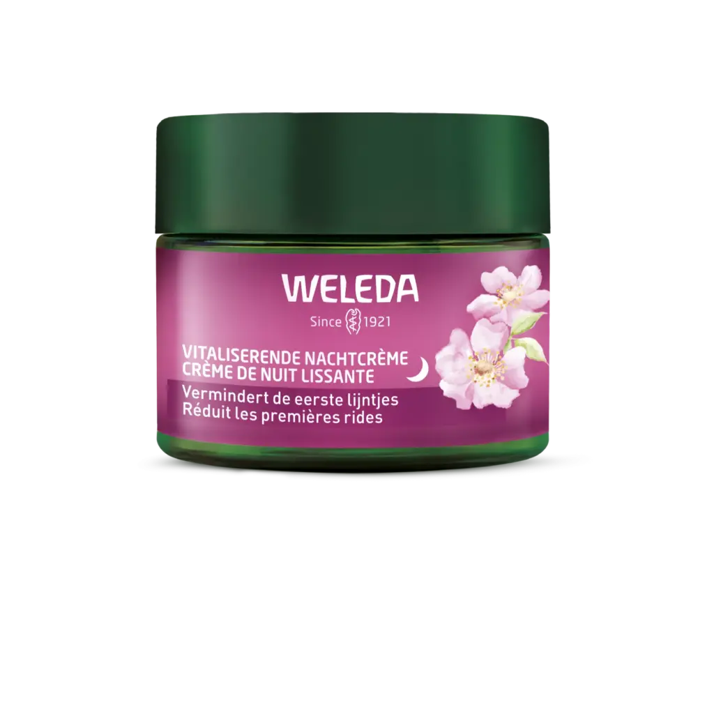 Weleda Wilde Rozen & Witte Thee Vitaliserende Nachtcreme (40 ml)