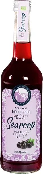 Searoop Zwarte Bes Lavendel Bio (500 ml)