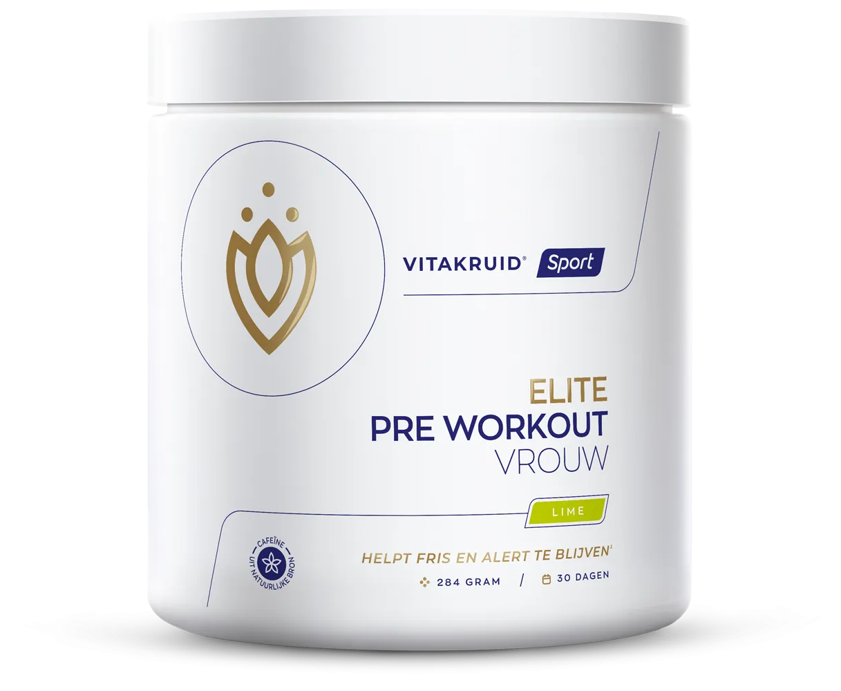 Vitakruid Elite Pre Workout Vrouw (284 gr)