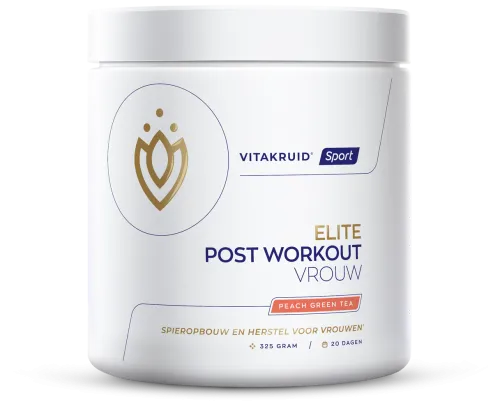 Vitakruid Elite Post Workout Vrouw BCAA 4:1:1 & Elektrolyten (325 gr)