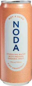 Noda Sparkling Water Pink Grapefruit (330 ml)