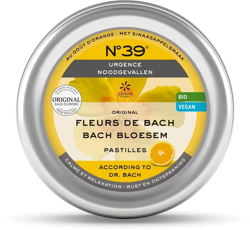 Lemonpharma Bach Pastille Noodgeval Nr. 39 Bio (45 gr)