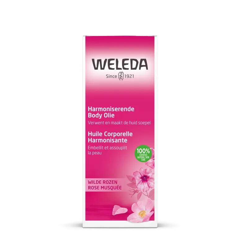 WELEDA Wilde rozen harmoniserende body olie (100 ml) - image 5