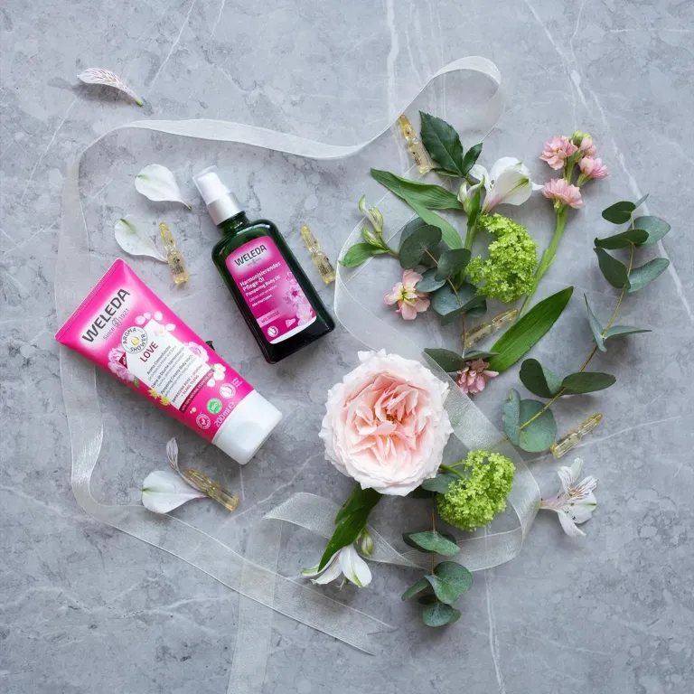 WELEDA Wilde rozen harmoniserende body olie (100 ml) - image 4