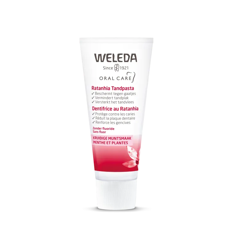 WELEDA Oral care ratanhia tandpasta (75 ml)