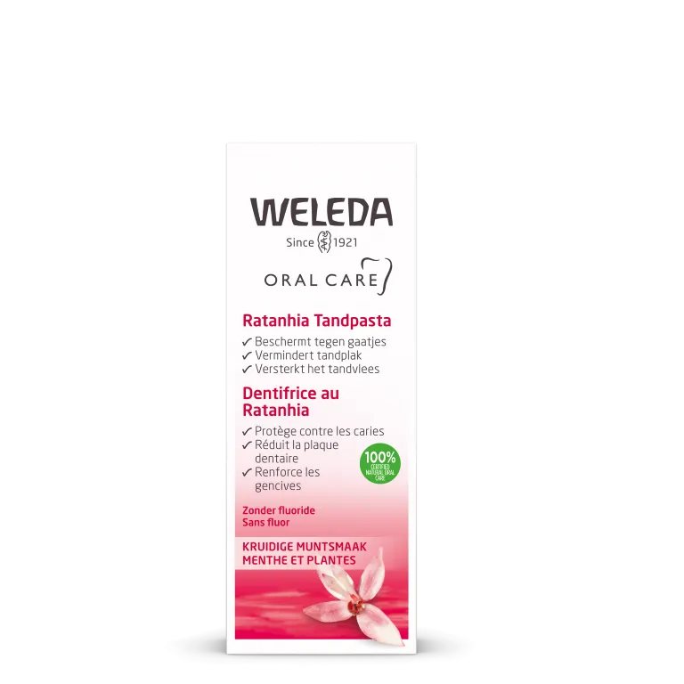 WELEDA Oral care ratanhia tandpasta (75 ml) - image 3