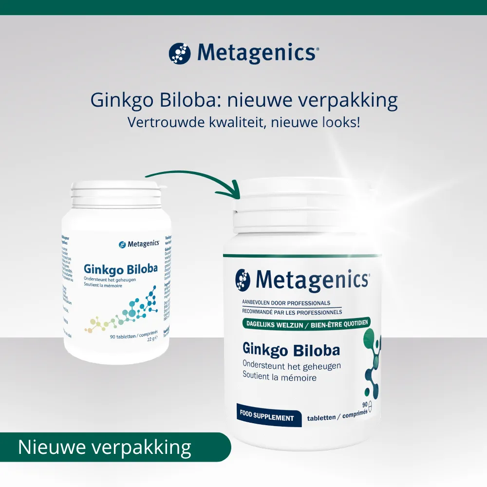 Metagenics Ginkgo Biloba (90 tabletten) - image 5