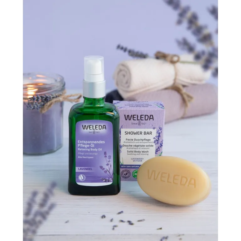 WELEDA Lavendel ontspannende body olie (100 ml) - image 3