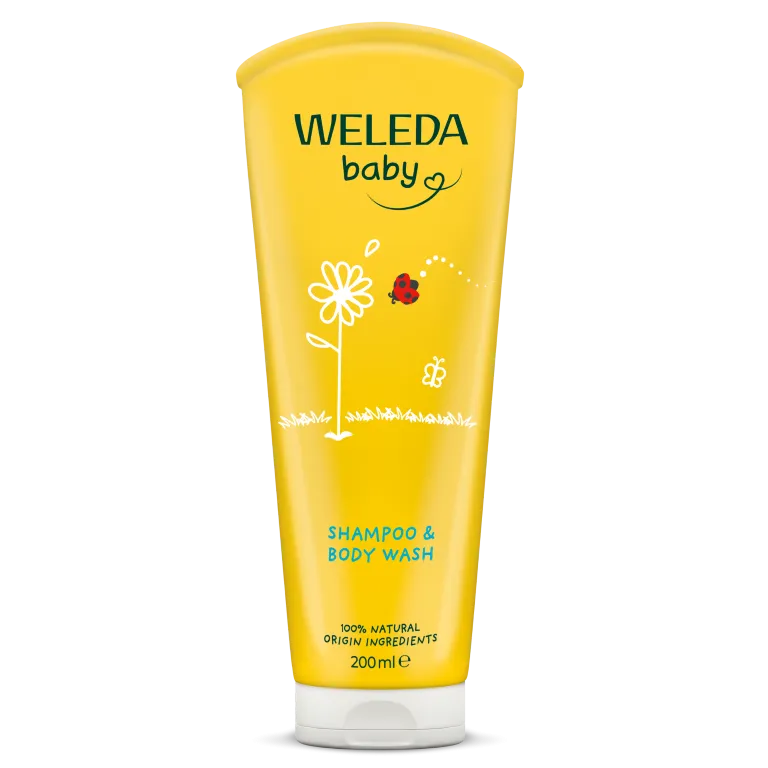 WELEDA Calendula baby shampoo & douchecreme (200 ml)