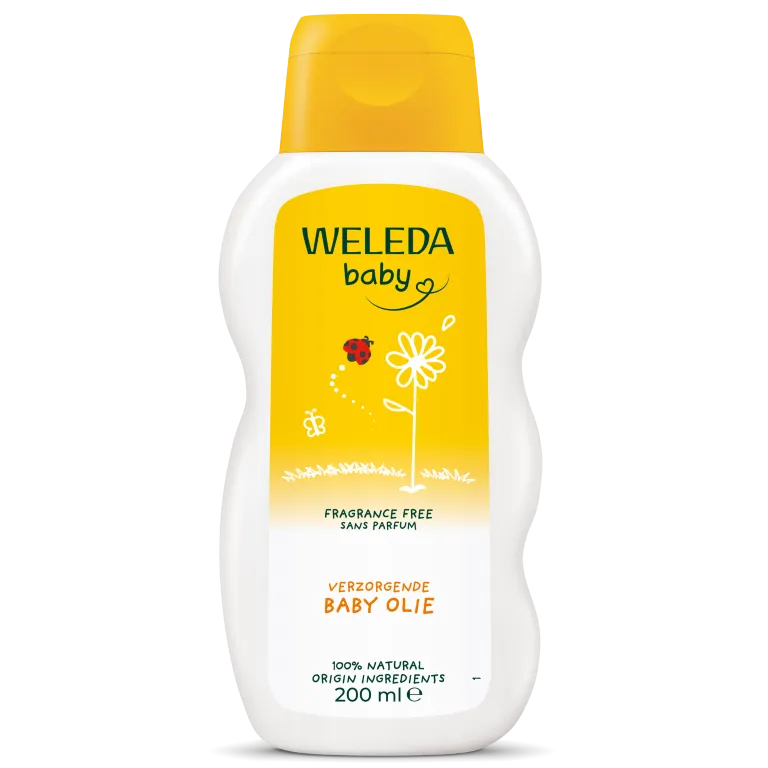 WELEDA Calendula baby verzorgende olie (200 ml)