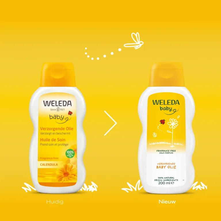 WELEDA Calendula baby verzorgende olie (200 ml) - image 6