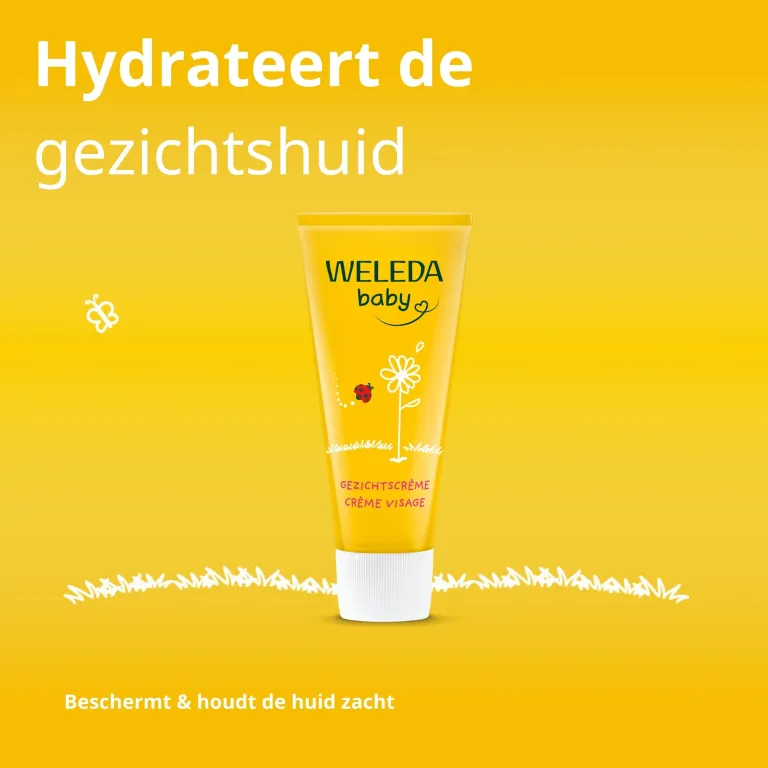 WELEDA Calendula baby gezichtscreme (50 ml) - image 5