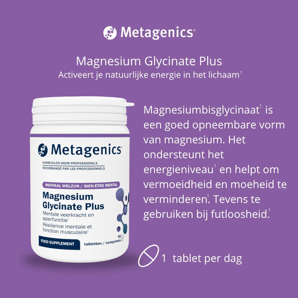 Metagenics Magnesium Glycinate Plus (90 tabletten) - image 4