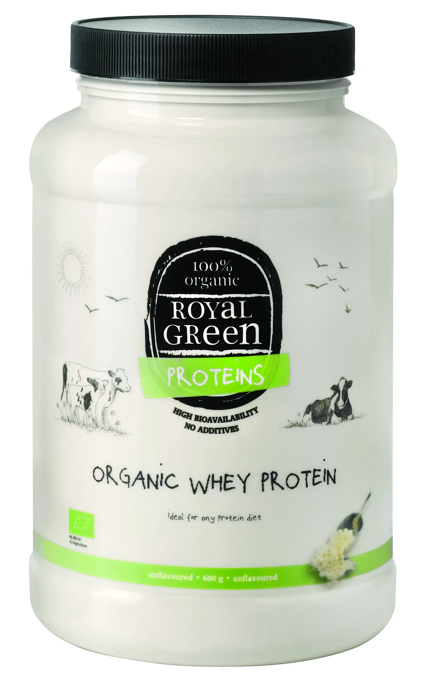 Royal Green Organic Whey Protein Bio (600 gr)