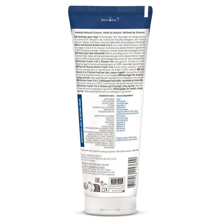 WELEDA Men active fresh 3 in 1 (200 ml) - image 4