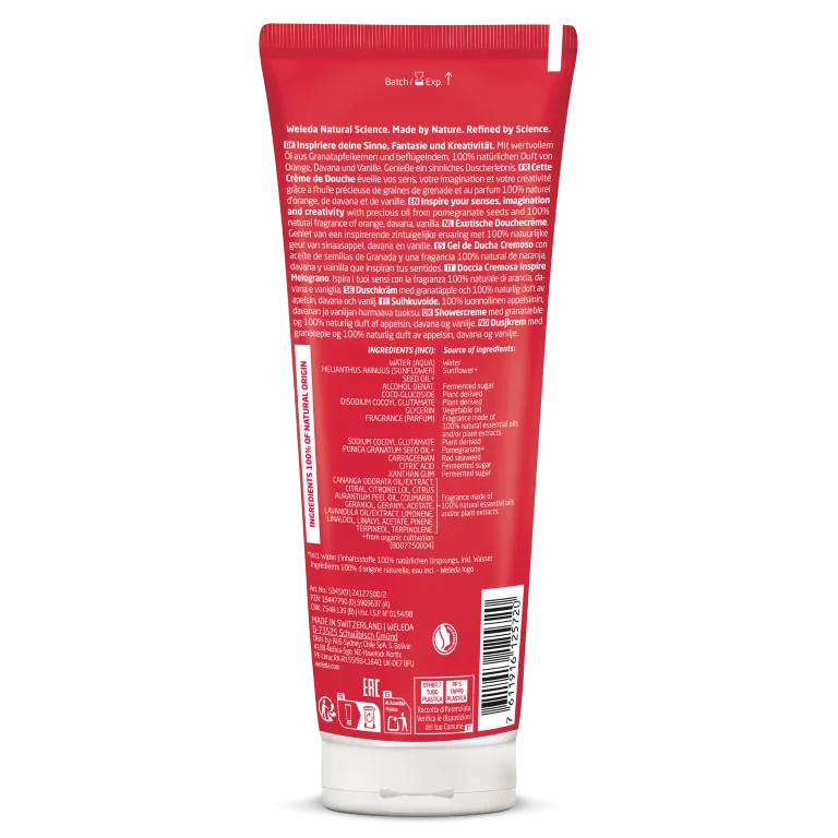 WELEDA Granaatappel inspirerende douchecreme (200 ml) - image 4