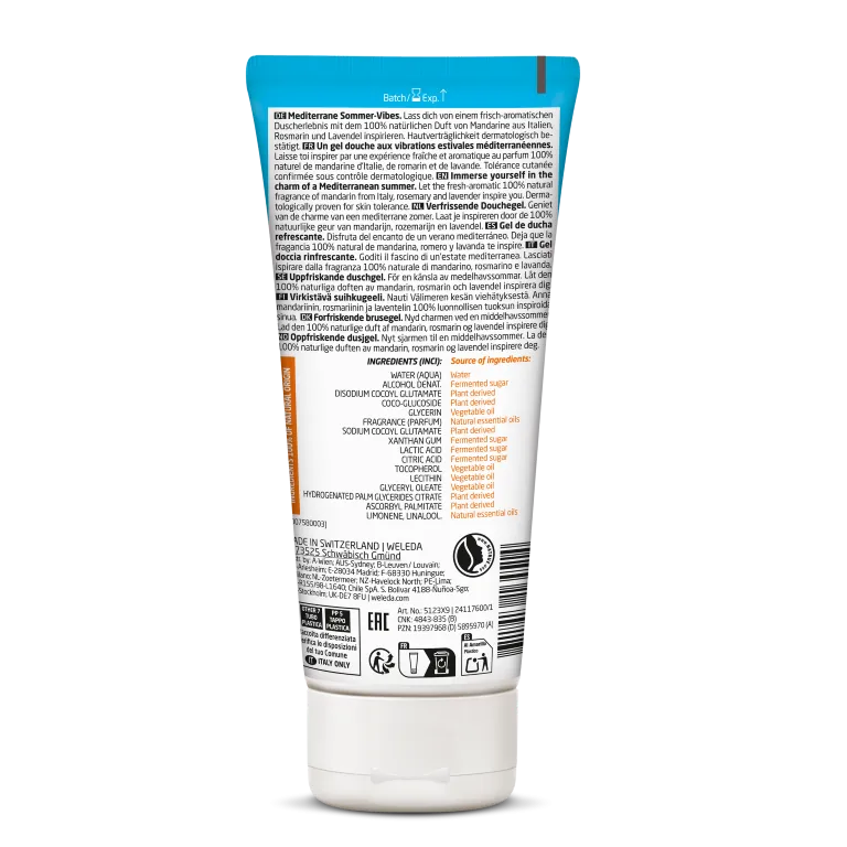 Weleda Mandarino Di Capri Douchegel (200 ml)