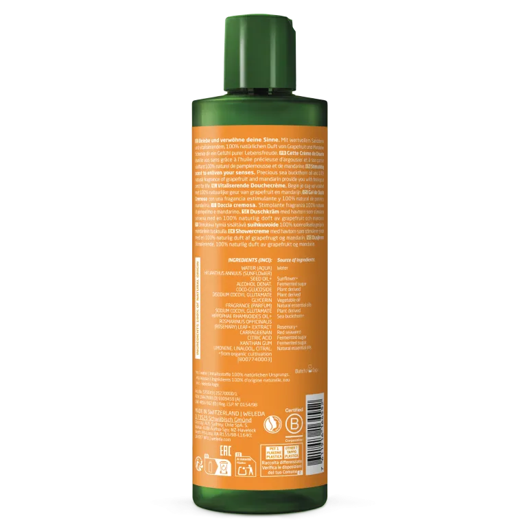 Weleda Vitality Douchecreme Duindoorn (400 ml) - image 4