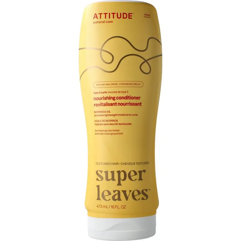 Attitude Conditioner Moringa Oil Curl Nourishing Type 3 (473 ml)