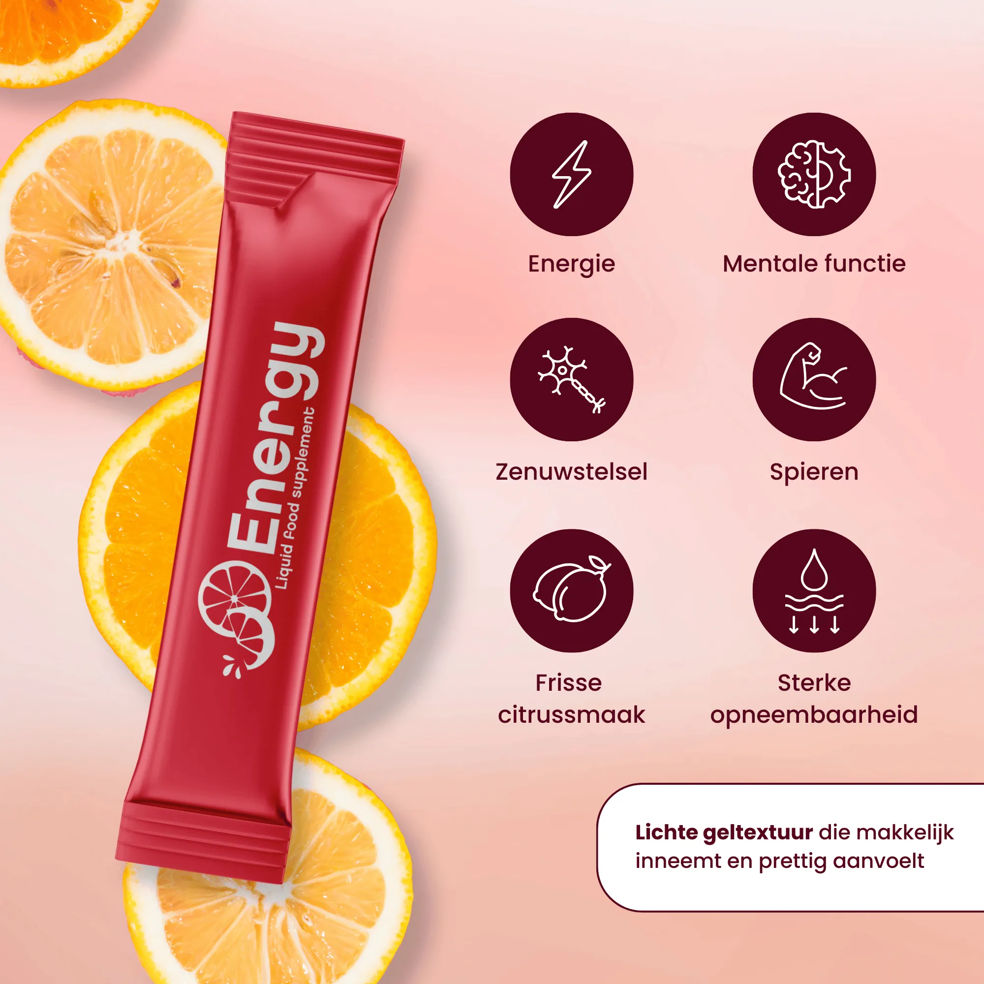 Purasana Energy Liquid Gelstick 10ml (15 stuks) - image 3