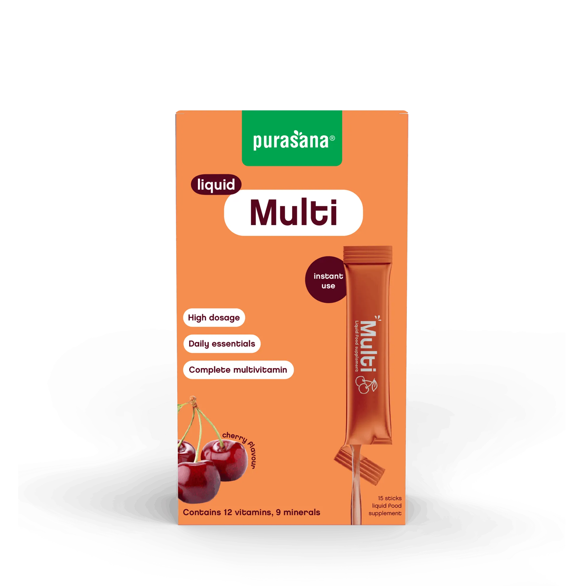 Purasana Multivit Liquid Gelstick 10ml (15 stuks) - image 7
