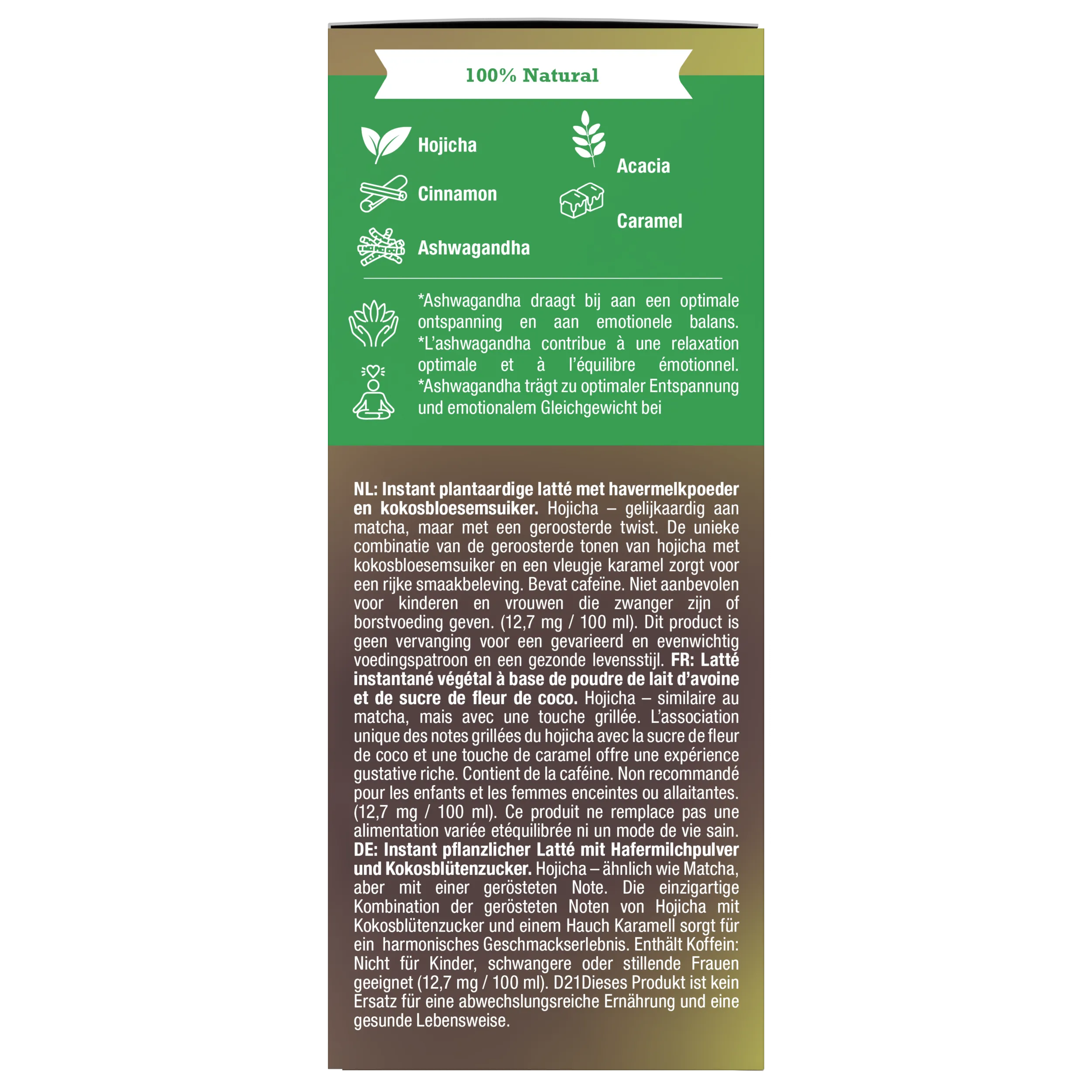 Purasana Instant Hojicha Latte 6x10g Bio (60 gr) - image 9