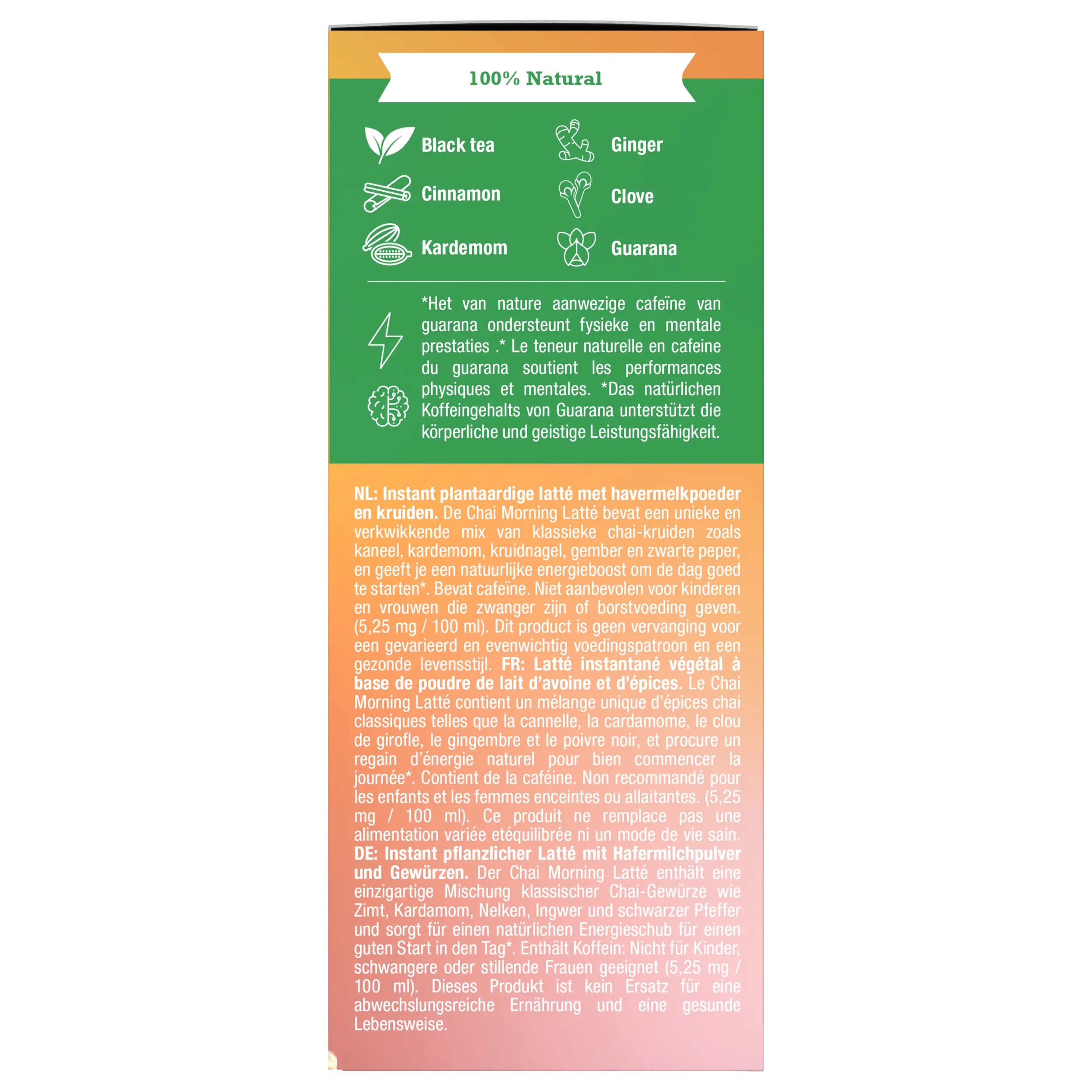 Purasana Instant Morning Chai Latte 6x10g Bio (60 gr) - image 9
