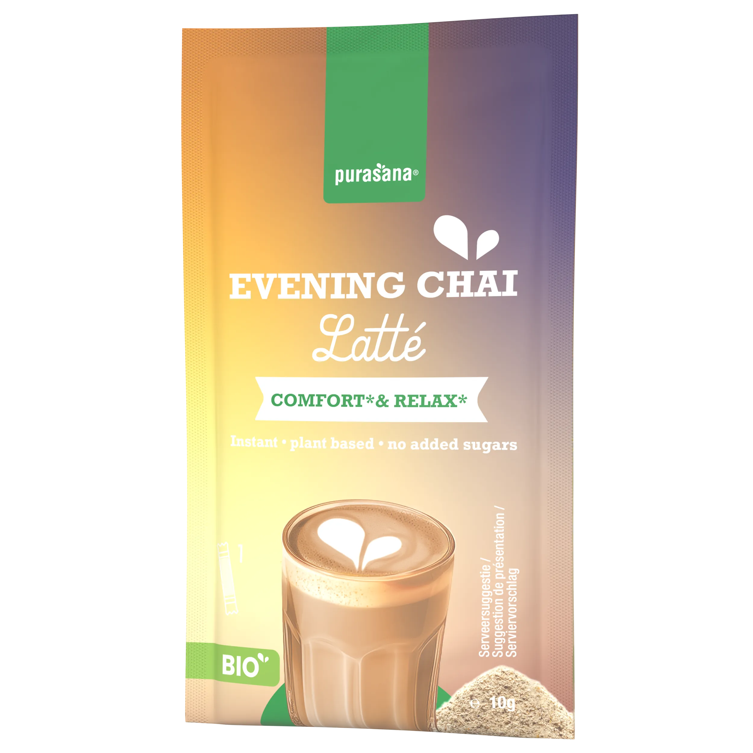 Purasana Instant Evening Chai Latte 6x10g Bio (60 gr) - image 5