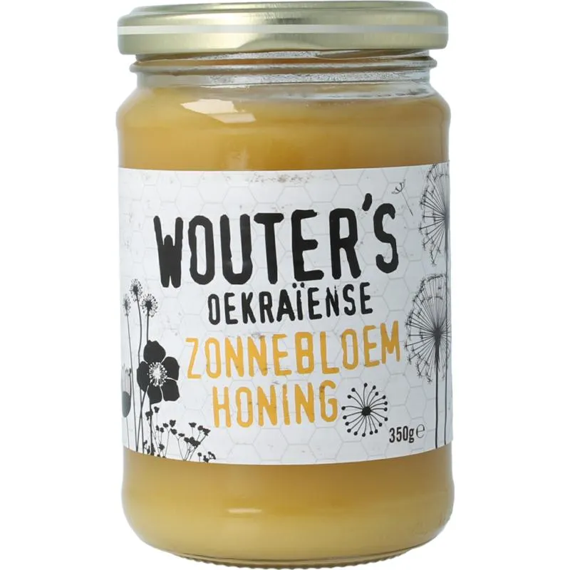 Traay Wouters Oekraiense Zonnebloemhoning (350 gr)