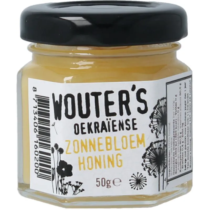 Traay Wouters Oekraiense Zonnebloemhoning (50 gr)