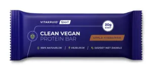 Vitakruid Clean Vegan Protein Bar - Apple Cinnamon (1 stuk)
