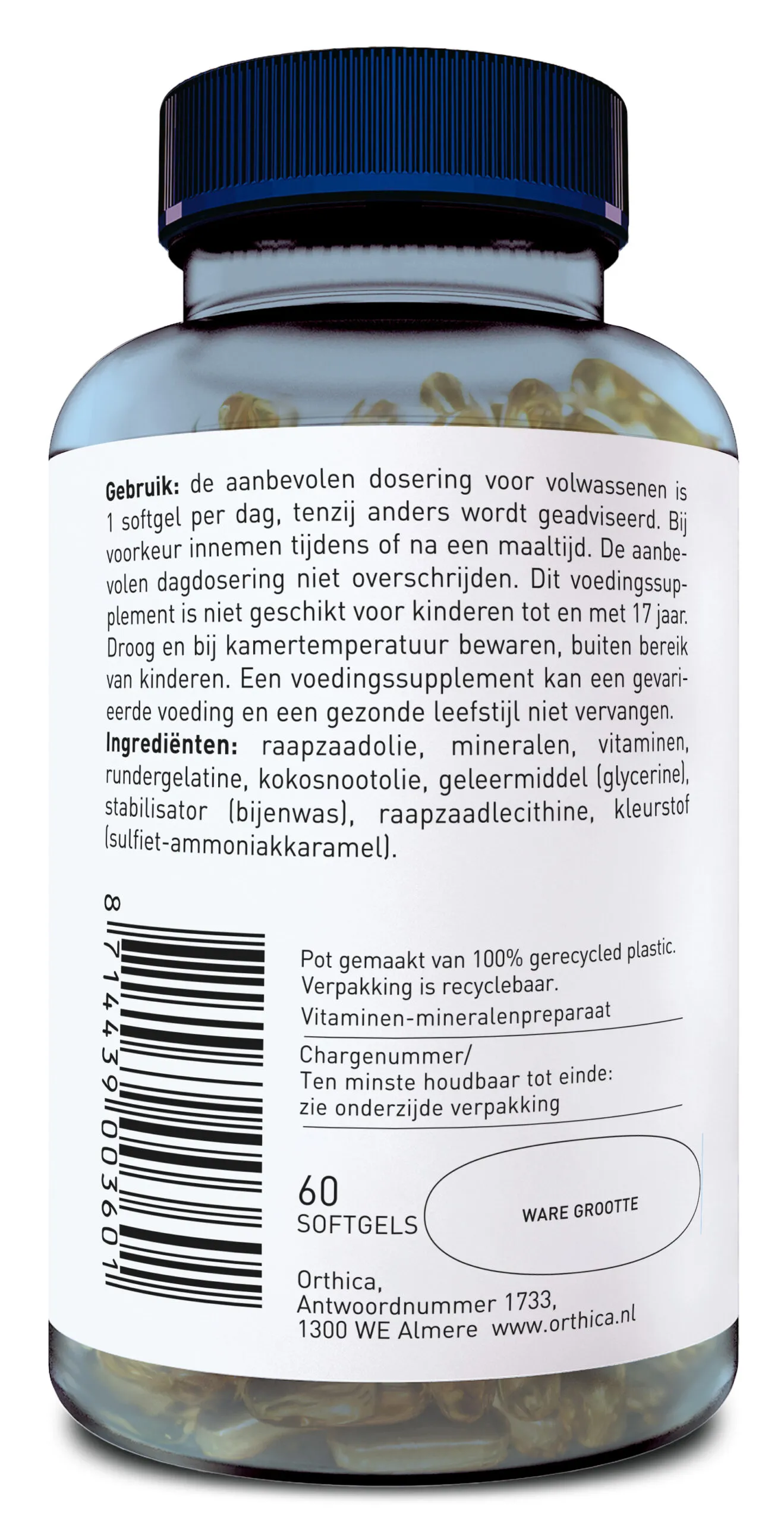 Orthica Multi Soft (60 softgels) - image 3
