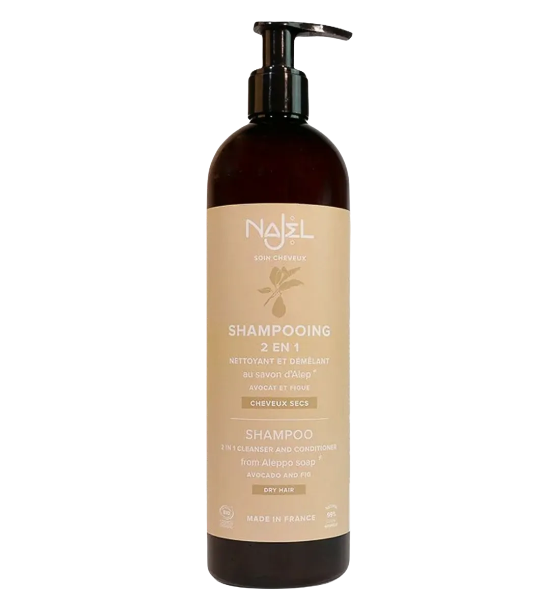 Najel Aleppo 2in1 Shampoo & Conditioner Dry Hair 500ml
