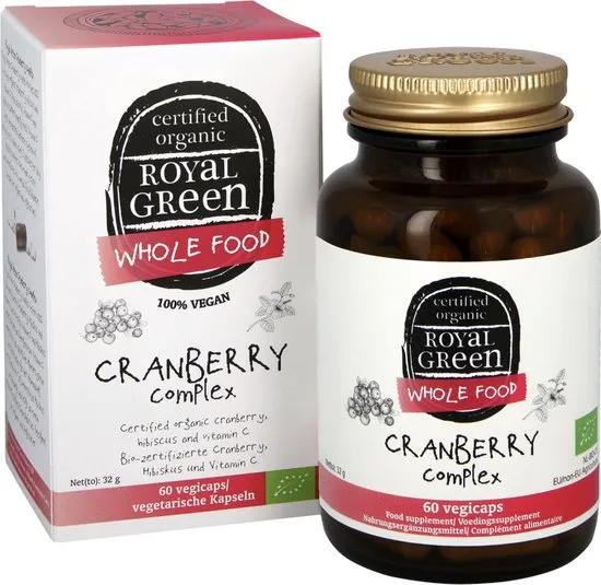 Royal Green Cranberry Complex (60 vega capsules)