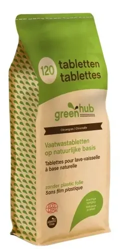 Greenhub Vaatwastabletten (120 stuks)
