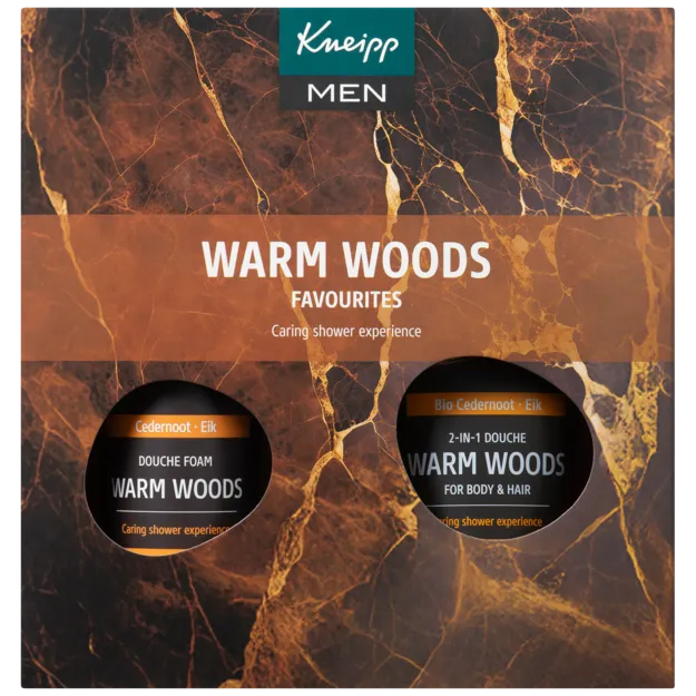 Kneipp Giftset Men Warm Woods Favourites (2 x 200 ml) - image 2