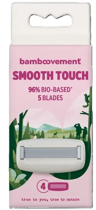 Bamboovement Smooth Touch Scheermesjes (4 stuks)