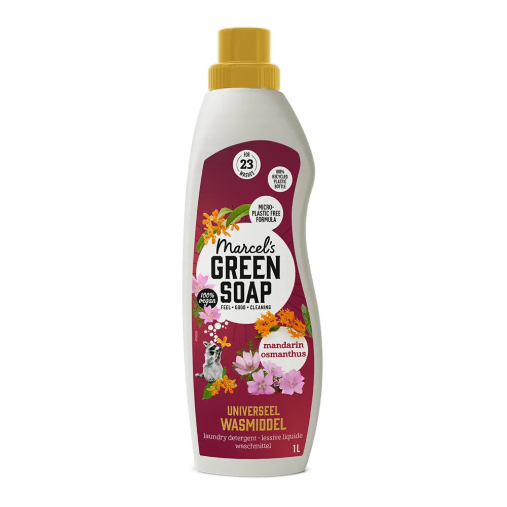 Marcel's Green Soap Wasmiddel Mandarijn & Osmanthus (1000 ml)