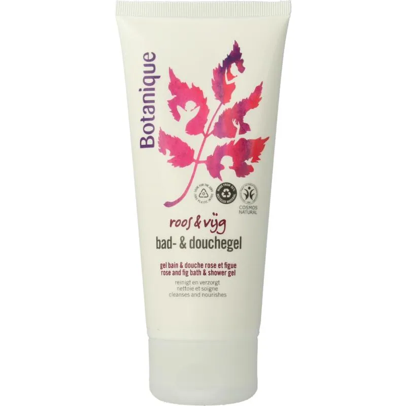 Botanique Bad & douchegel roos & vijg (200 ml)