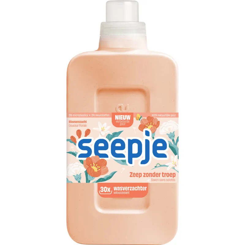 Seepje Wasverzachter Bloesemzacht (750 ml)